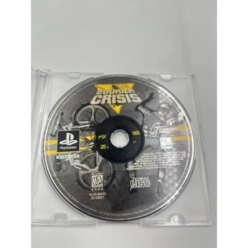 Courier Crisis - Loose Sony PS1 Playstation 1 Disc